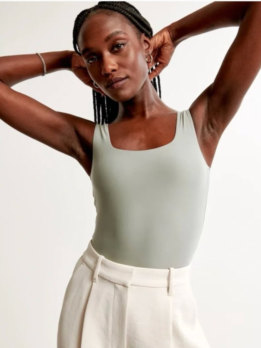 Abercrombie & Fitch matte seamless bodysuit